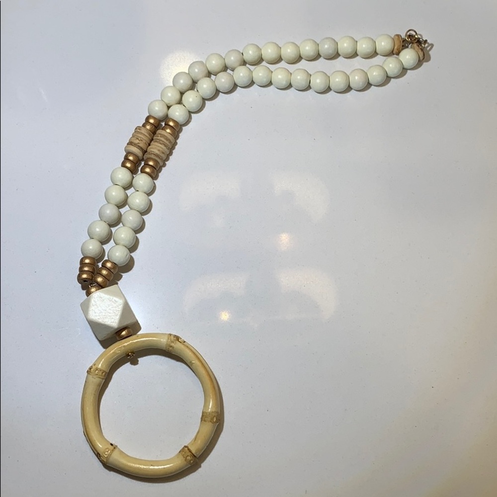 Wood Beaded Necklace